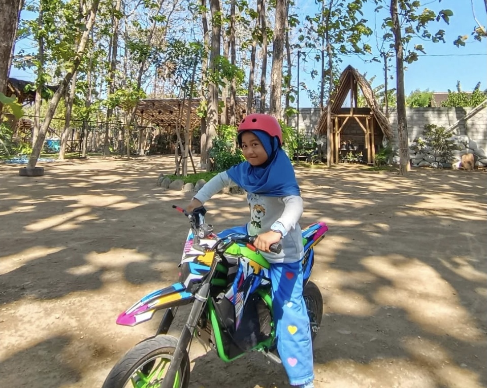 Libur lebaran dengan mengunjungi Taman Kreasi Alam Jatimori