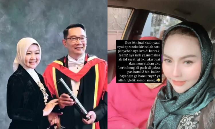 Lisa Mariana mengaku pakai nama ajudan untuk data ayah anaknya, memicu polemik dengan klaim tes DNA dan bantahan Ridwan Kamil.