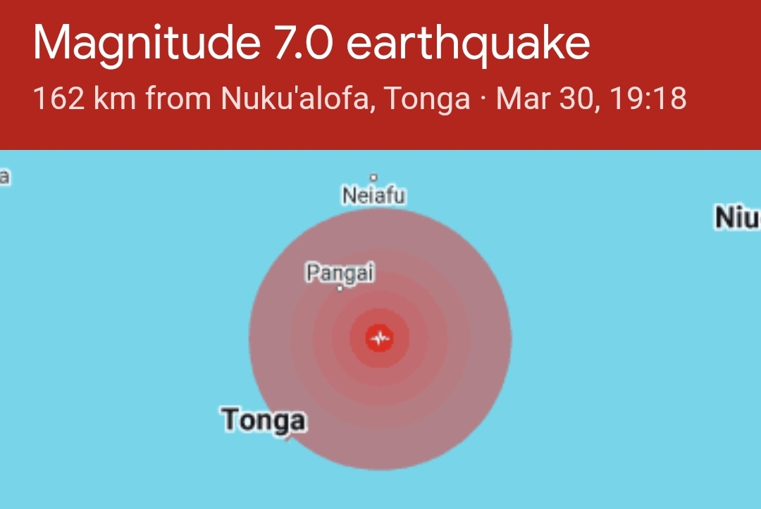 Gempa bumi Tonga.