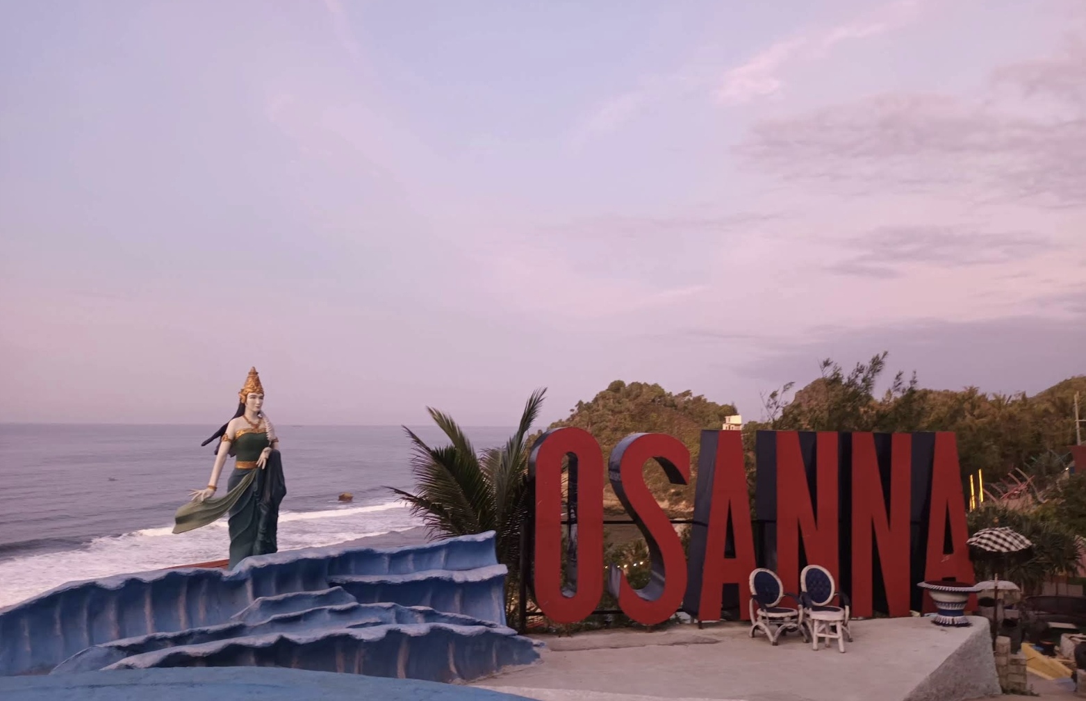 Osanna Beach, wisata Viral