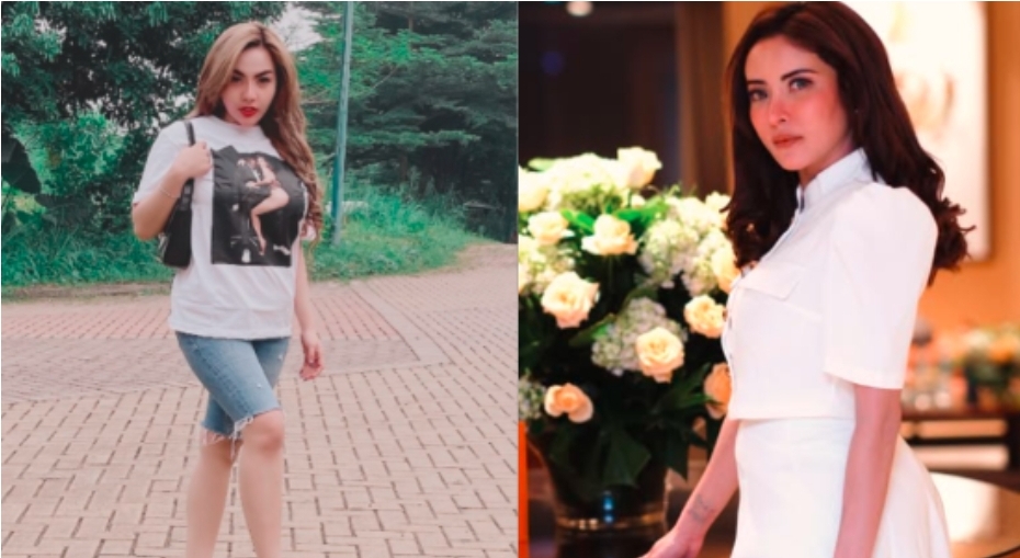 Ayu Aulia (kanan) Bongkar Fakta Pertemuan Lisa Mariana (kiri) dan Ridwan Kamil.