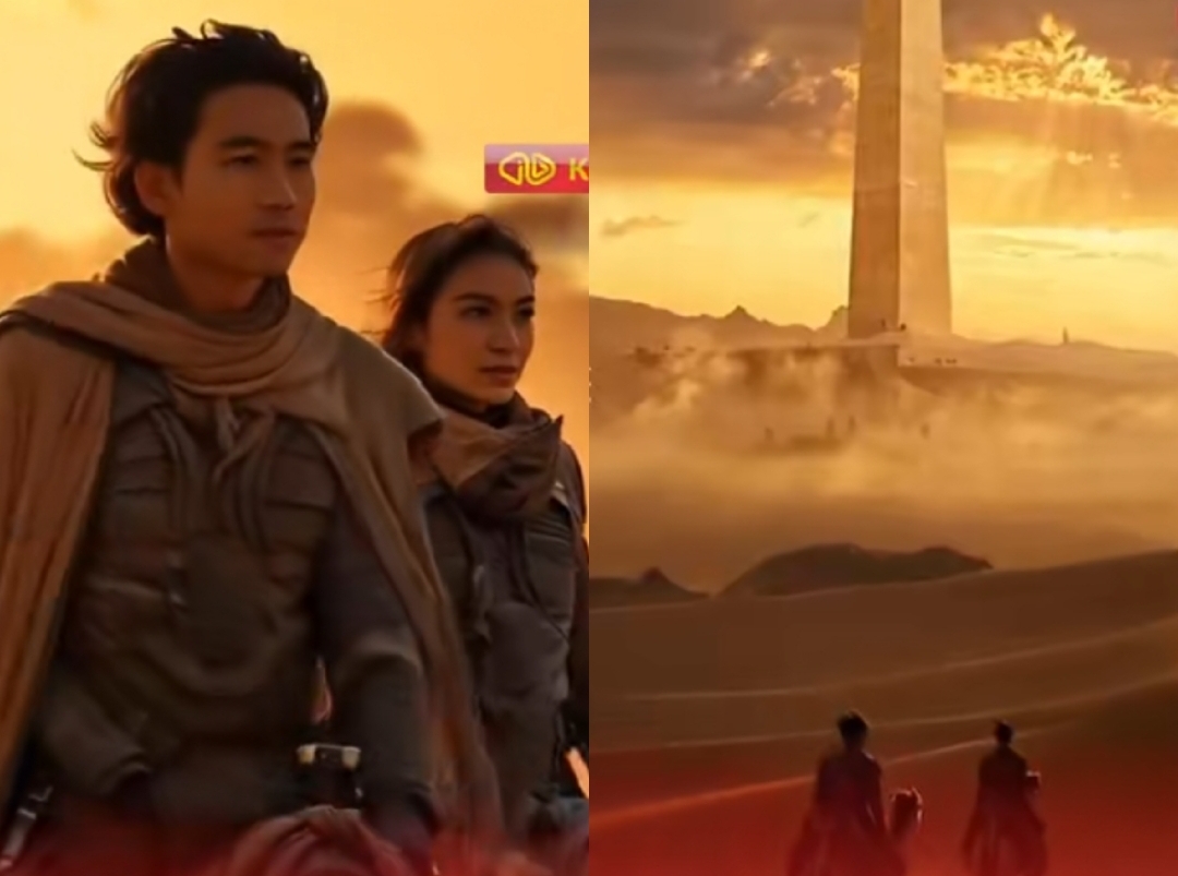 Video ucapan Idul Fitri Girban viral di media sosial.