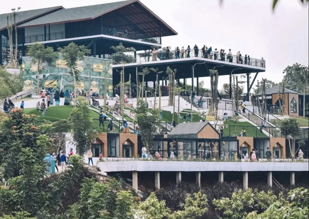 The Nice Funtastic Park, destinasi wisata keluarga di Cianjur