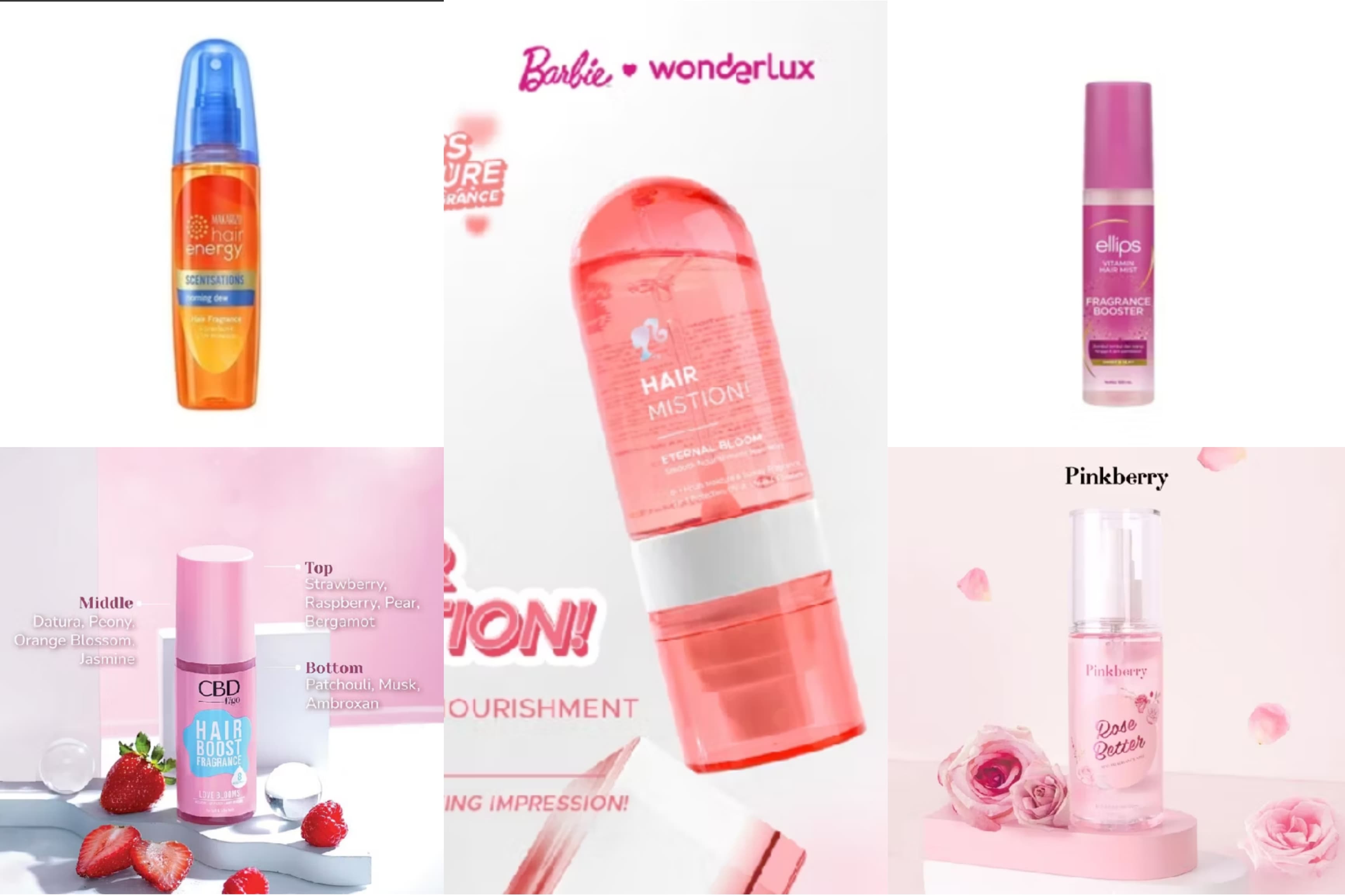 rekomendasi hair and body mist.