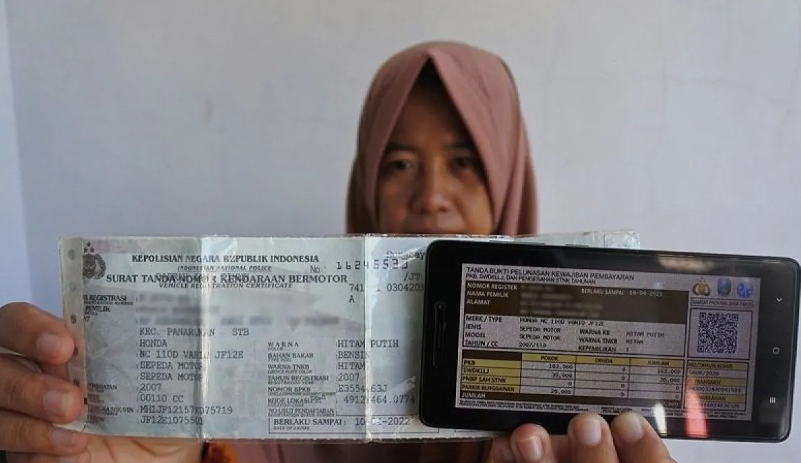 Ilustrasi STNK