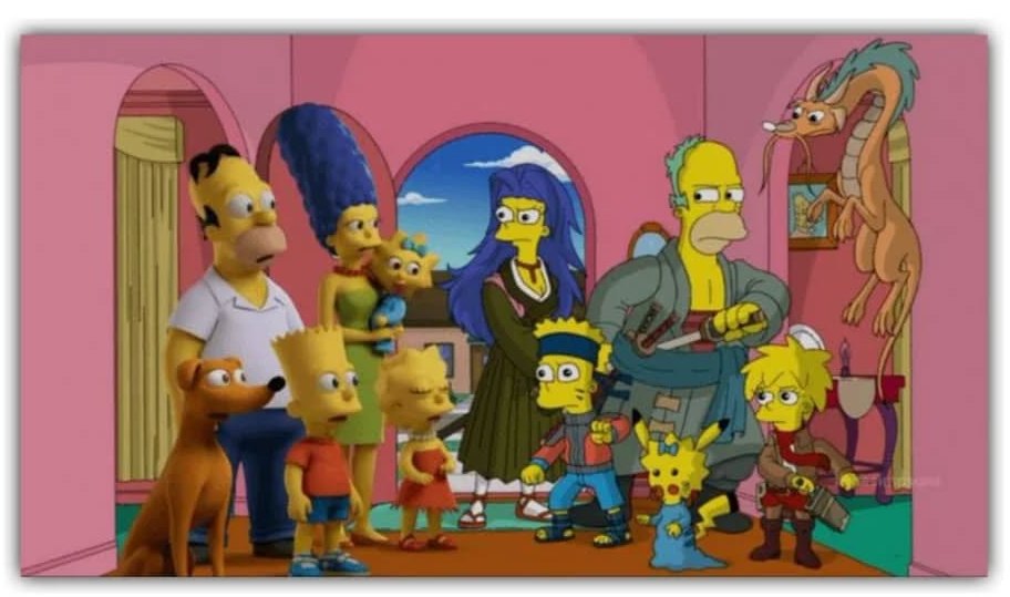 The Simpsons mengambil referensi One Piece untuk karakter Homer.