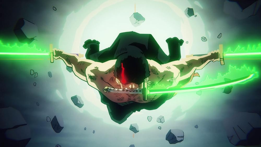 Duel Zoro vs King masuk 10 besar episode anime One Piece rating tertinggi IMDb.