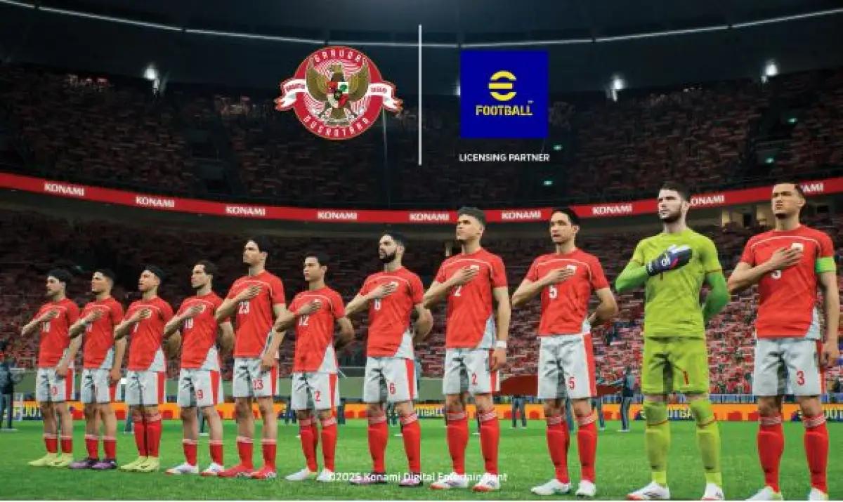 imnas Indonesia resmi hadir di eFootball 2025/