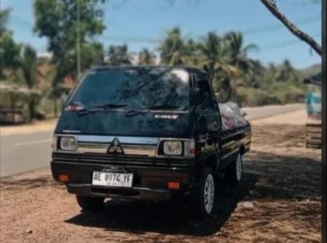 Mobil L300 milik warga Pacitan raib digondol maling.