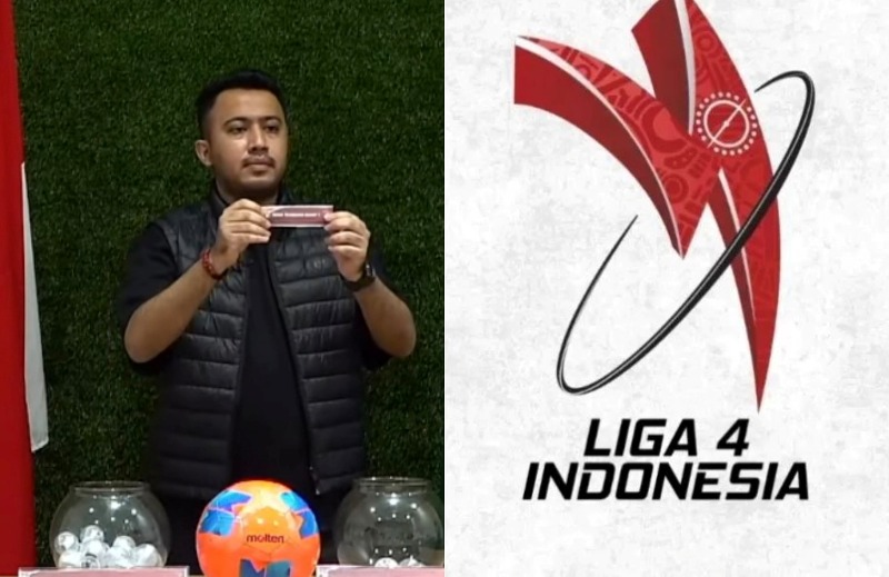 Hasil drawing Liga 4 putaran nasional.