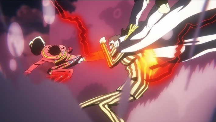 Luffy tendang Kizaru di nonton anime One Piece 1125.