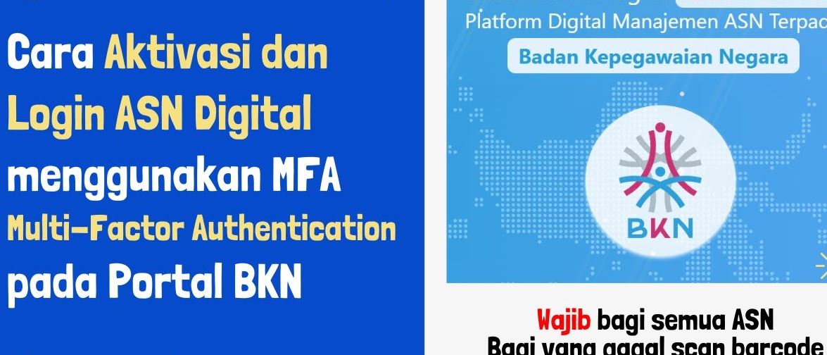Aktivasi MFA ASN.