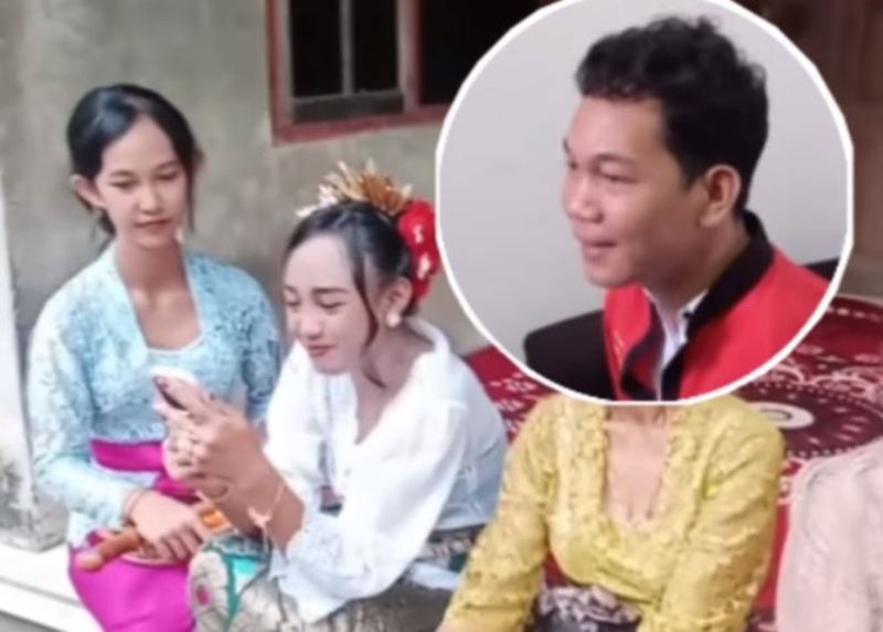 Agus Buntung menikah dengan Ni Luh Nopianti.
