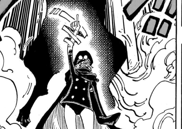 Gunko mampu regenerasi di baca komik One Piece 1146.