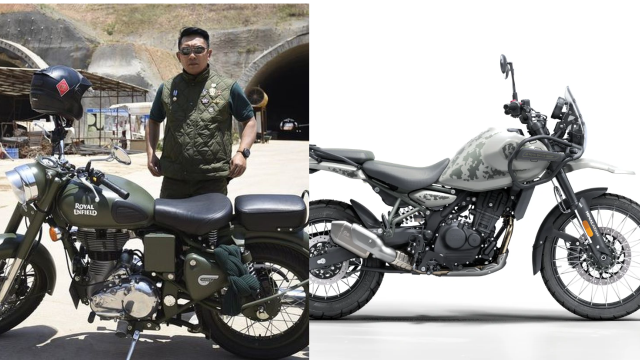 Royal Enfield Classic 500 milik Ridwan Kamil dan Royal Enfield Himalayan punya karakter beda. Satu retro elegan, satunya garang dan siap berpetualang.