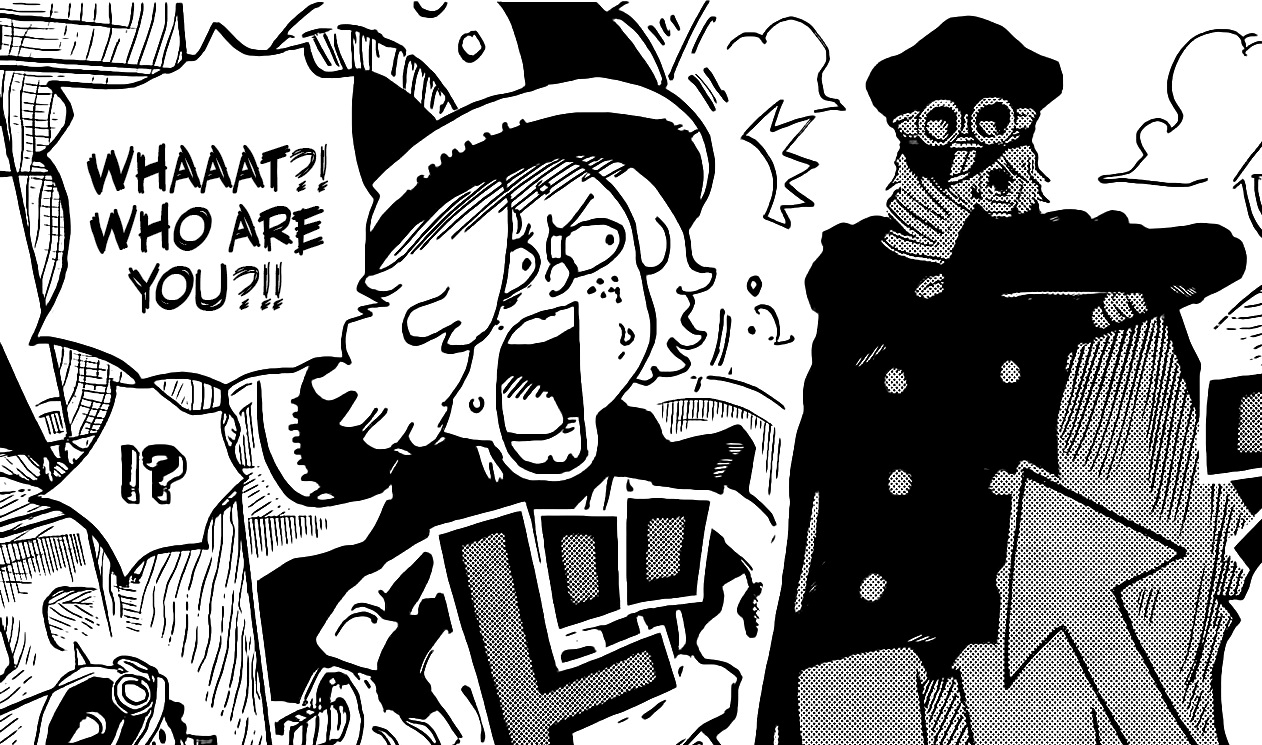 Gunko berhasil culik Colon di cerita baca komik One Piece 1146.