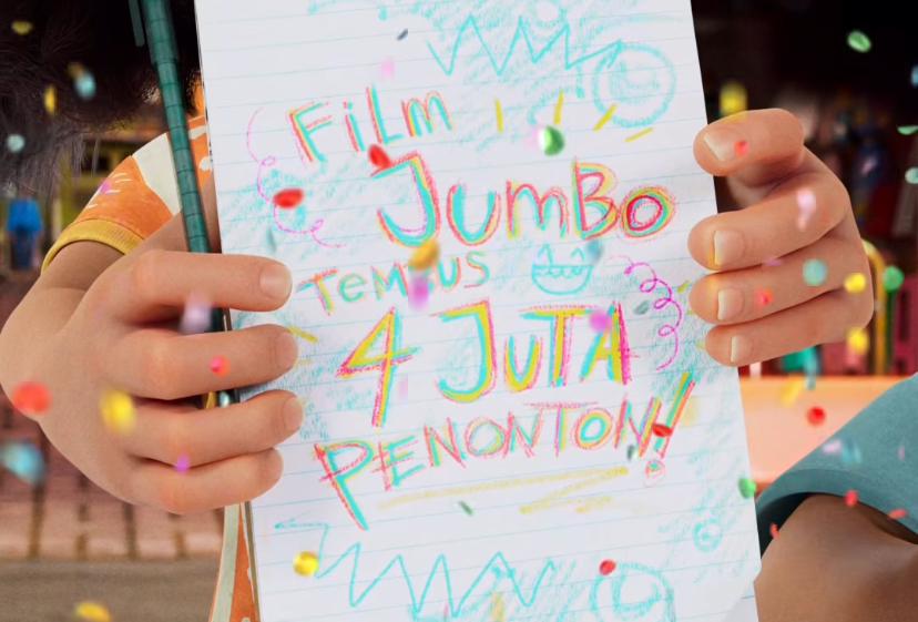 Jumbo berhasil tembus 4 juta penonton
