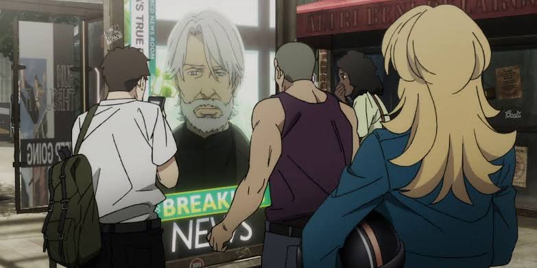 Sosok Dr Skinner dalam anime Lazarus.