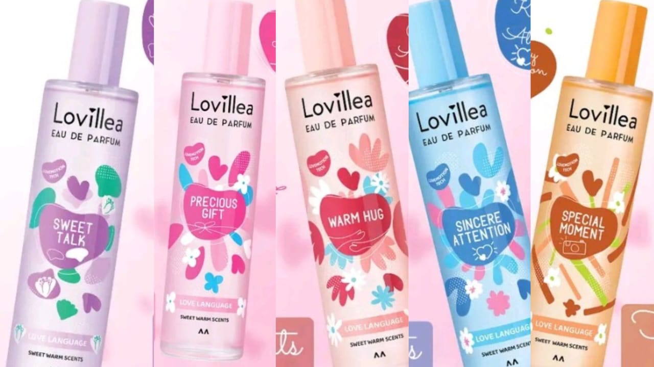 Rekomendasi parfum love language dari Lovillea