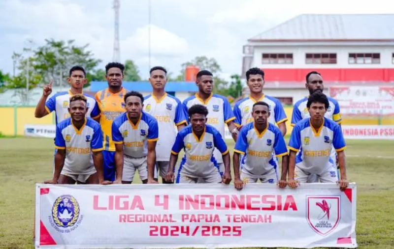 Persipuncak Cartensz Debut di Liga 4 Nasional/
