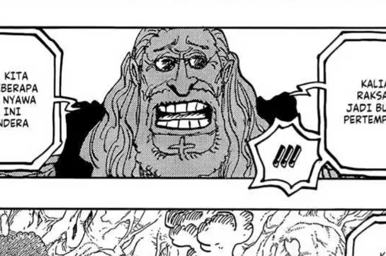 Holy Knights tak mau bertarung dengan Yonko Luffy di cerita One Piece 1147.