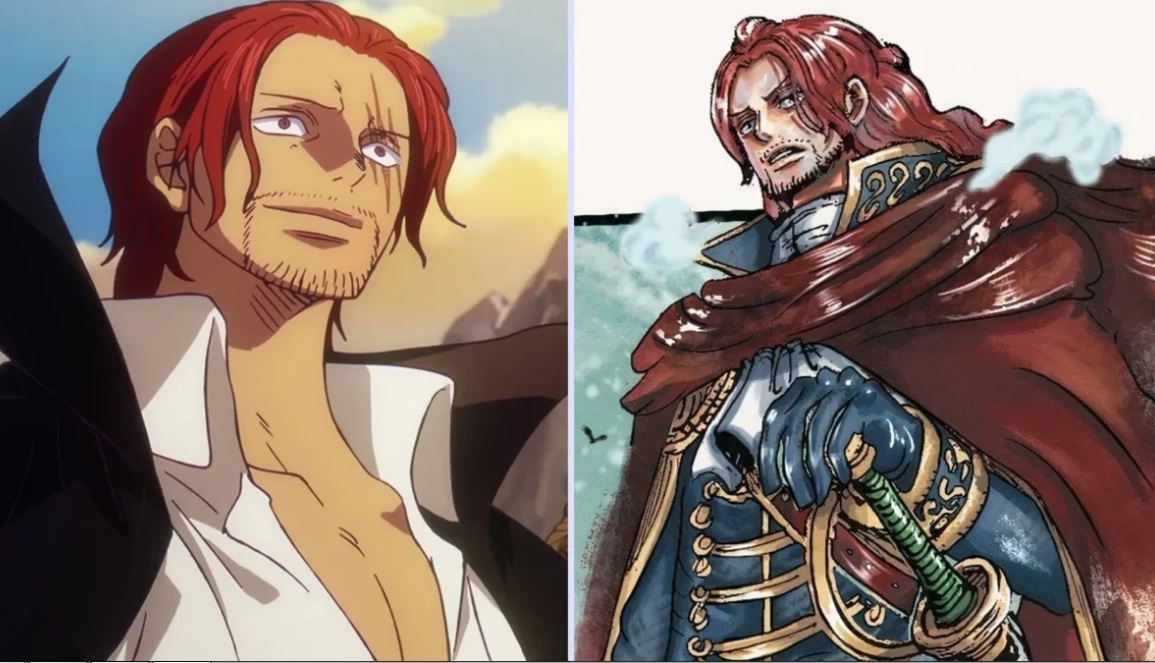 Kekuatan dahsyat Shanks dan Shamrock di cerita One Piece.
