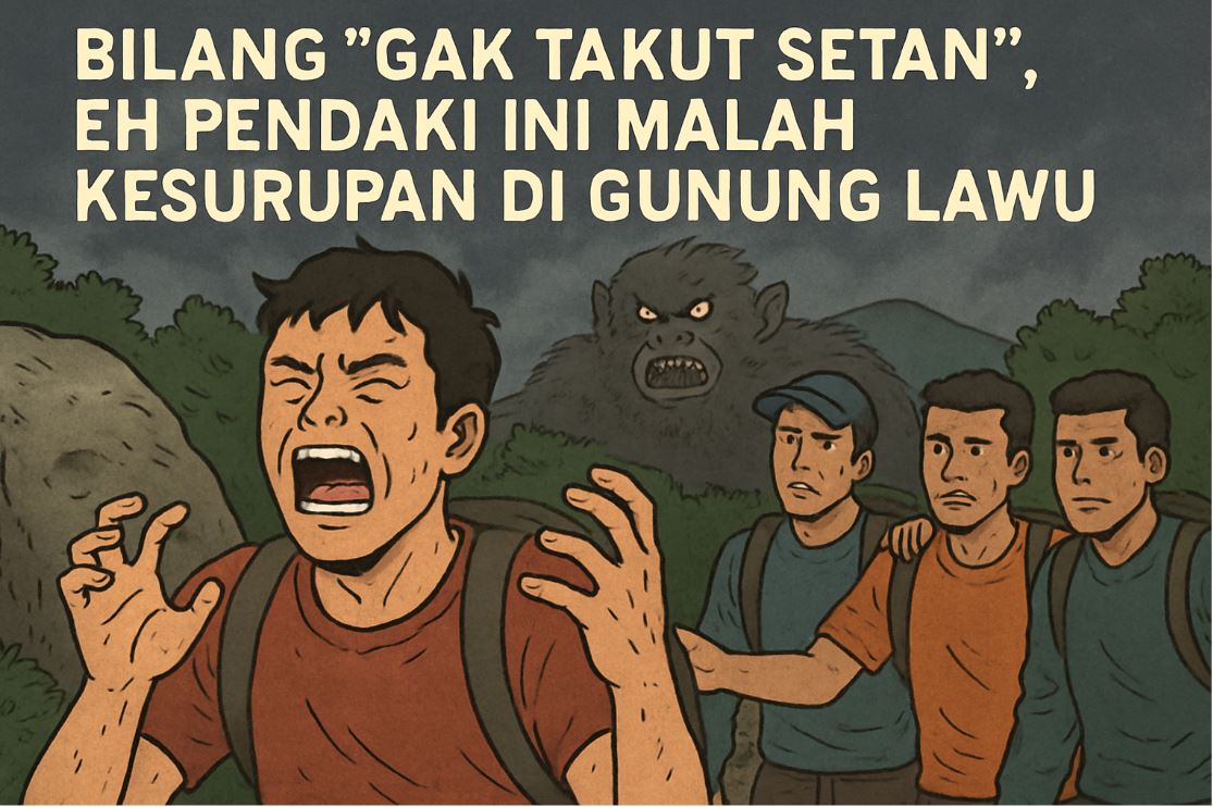 Cerita misteri seputar Gunung Lawu.