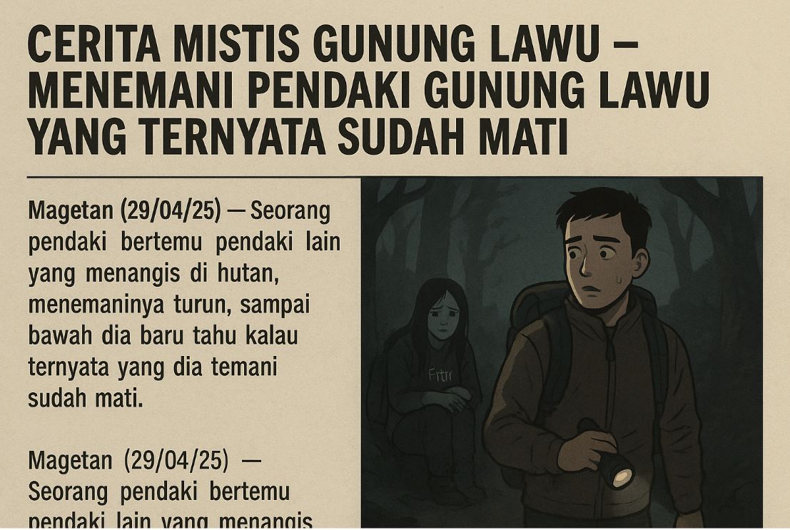 Cerita misteri Gunung Lawu.
