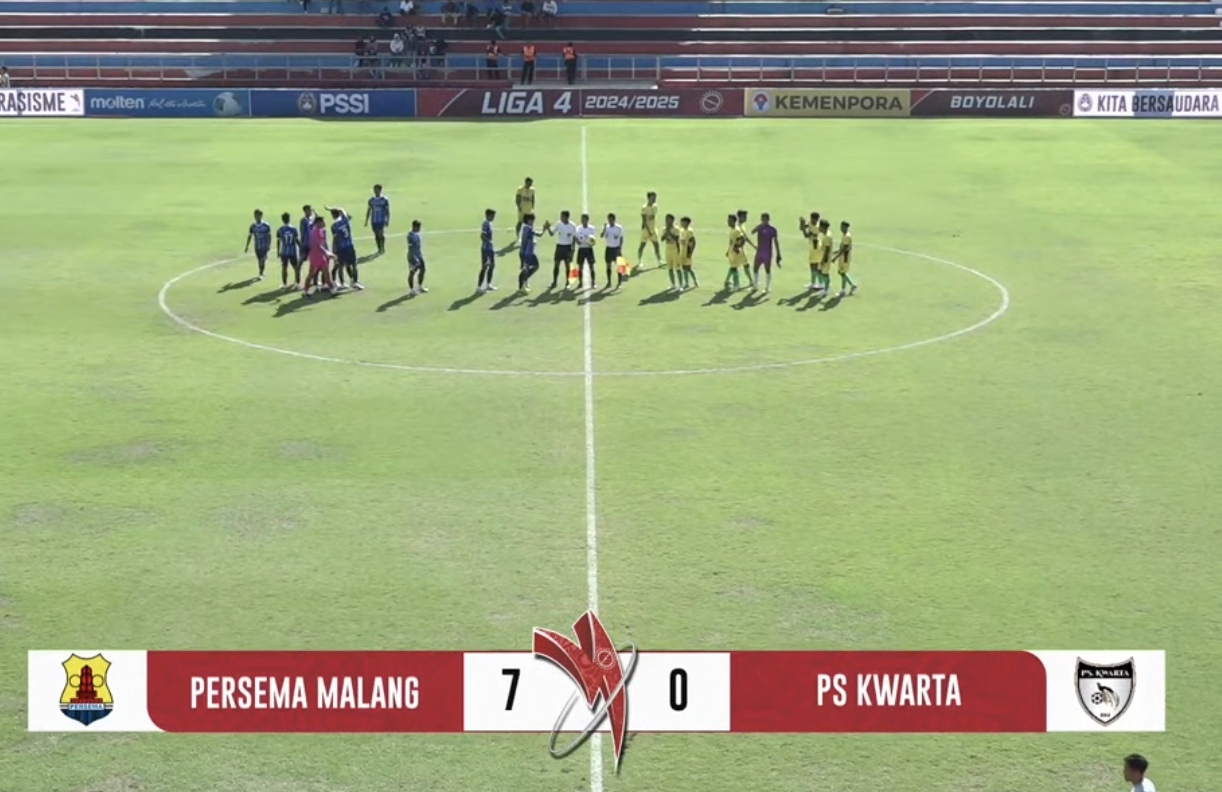 Persema Malang bungkam PS Kwarta 7-0 tanpa balas di laga lanjutan Grup S liga 4 Nasional 24/25.