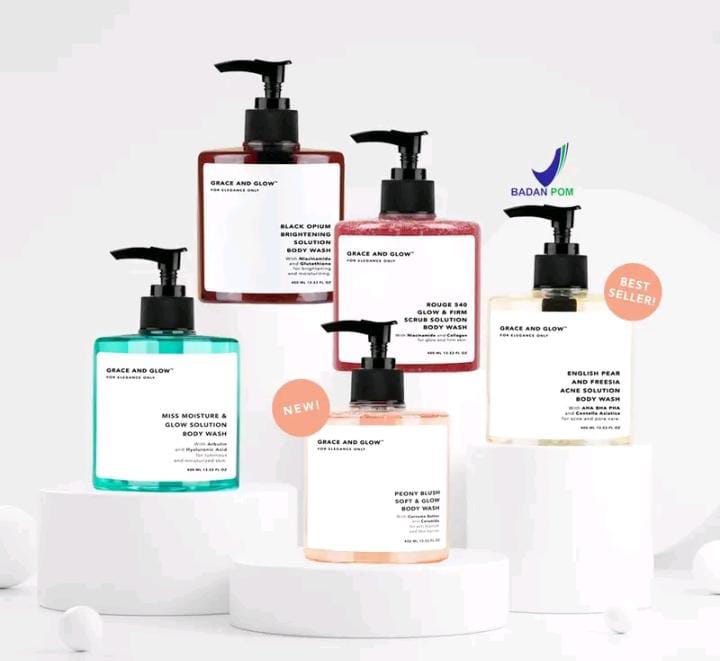 Rekomendasi body wash dari Grace and Glow