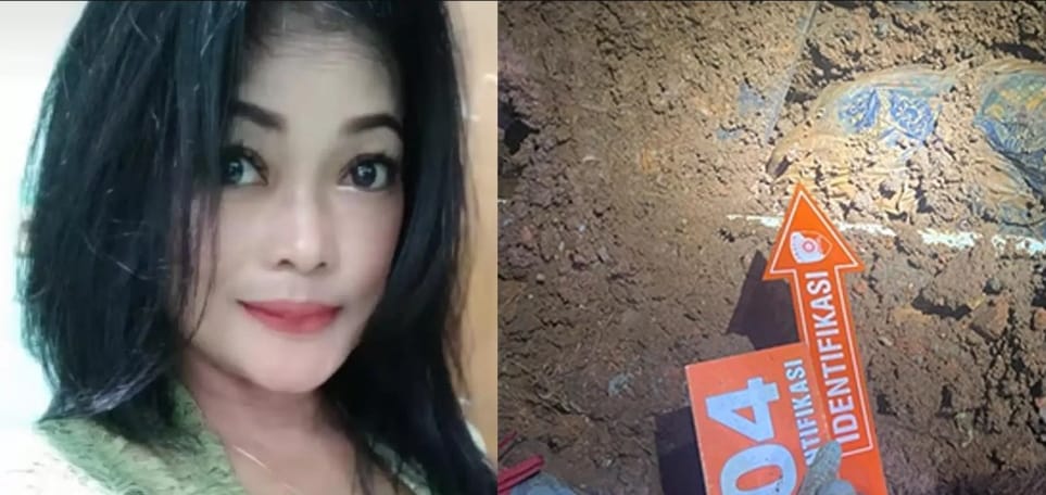 Dwi Hastuti, wanita asal Wonogiri dinyatakan hilang 2 bulan, baru ditemukan ternyata dicor oleh pacarnya sendiri di rumahnya.