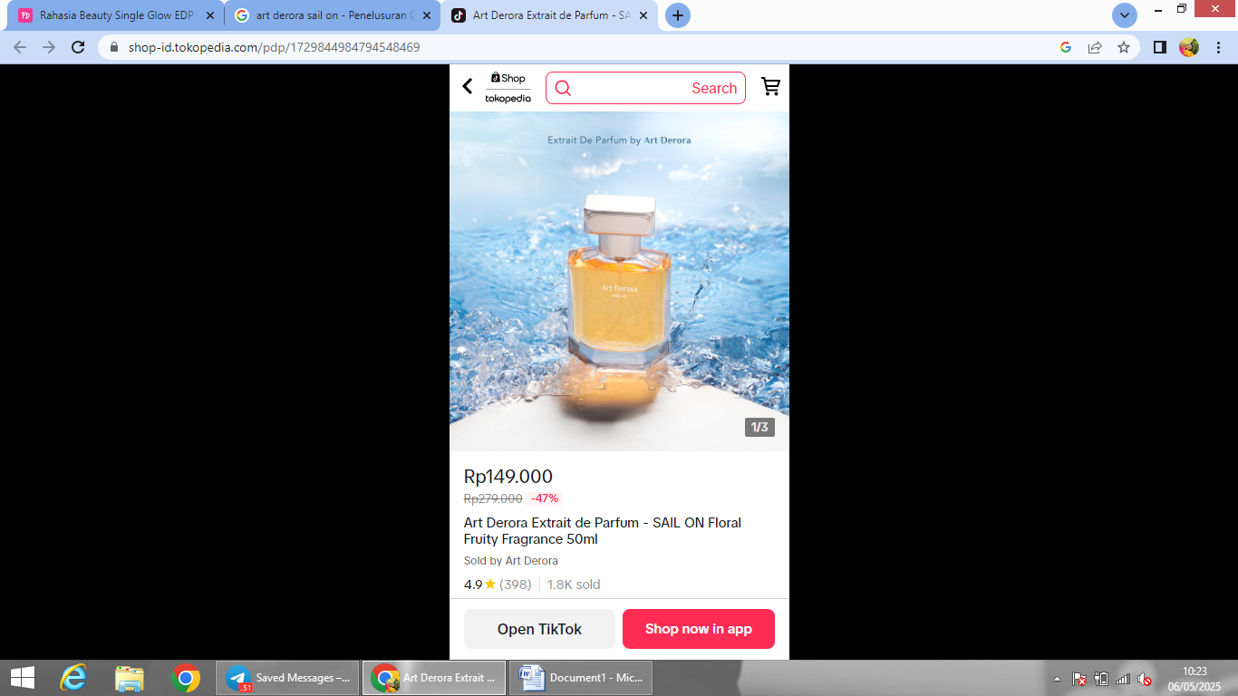 Rekomendasi parfum aroma buah - buahan.