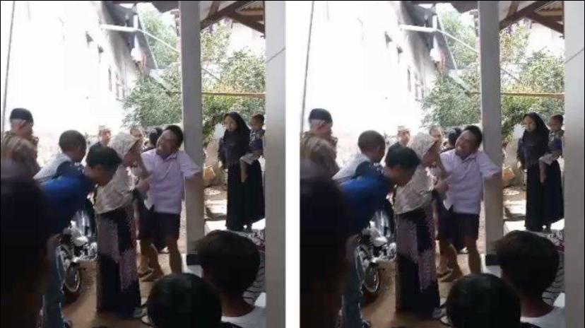 Pemukulan yang dialami nenek asyah cianjur yang dituduh menculik