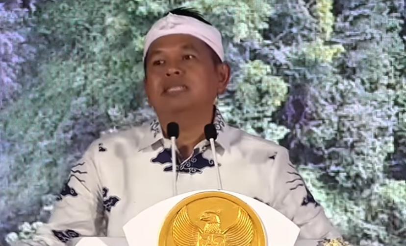 Dedi mulyadi saat berpidato
