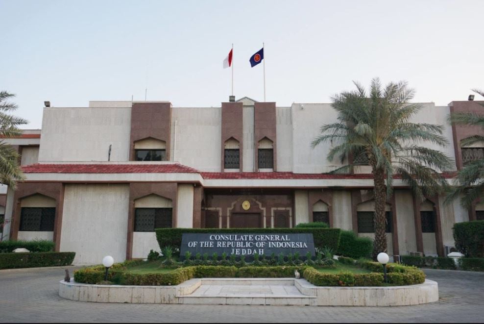 Konsulat Jenderal Republik Indonesia di Jeddah, Arab Saudi.