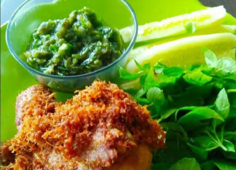 Warung Sambel Ijo Goranggareng Magetan.