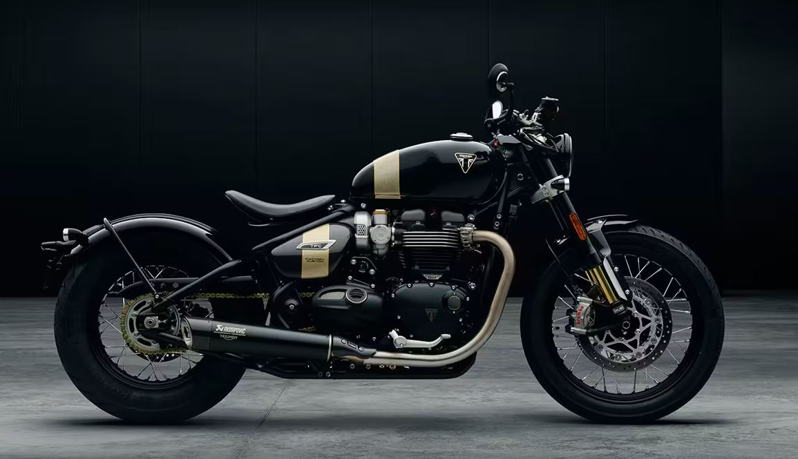 Desain klasik dan performa modern, Triumph Bonneville Bobber TFC, edisi terbatas diburu kolektor dan rider sejati.
