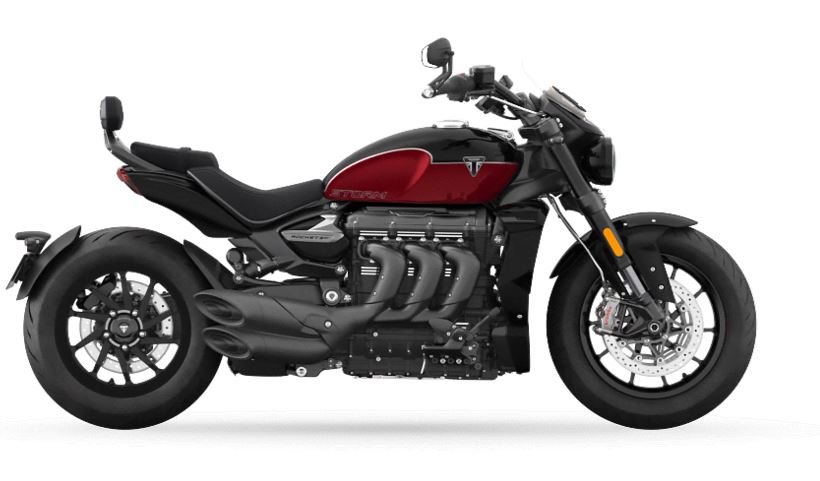 Triumph Rocket 3 Strom GT bertenaga 1.258cc dengan konsumsi irit BBM.