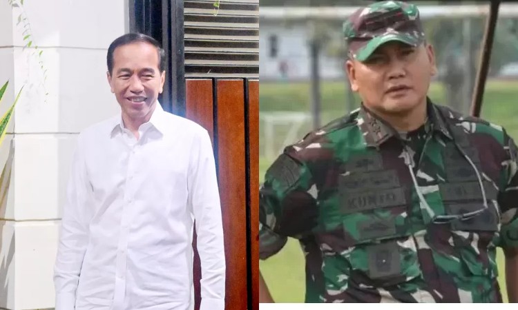 Jokowi bantah terlibat mutasi Letjen Kunto Arief Wibowo, tegaskan itu sepenuhnya kewenangan internal TNI.