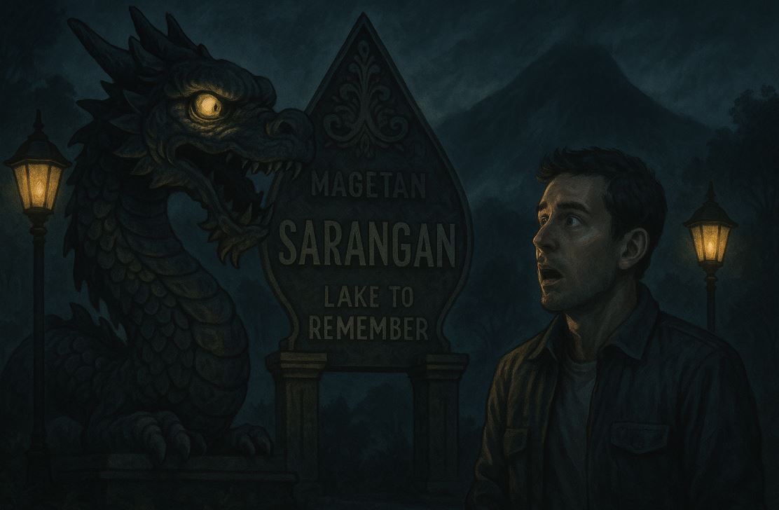 Cerita misteri patung naga Telaga Sarangan.