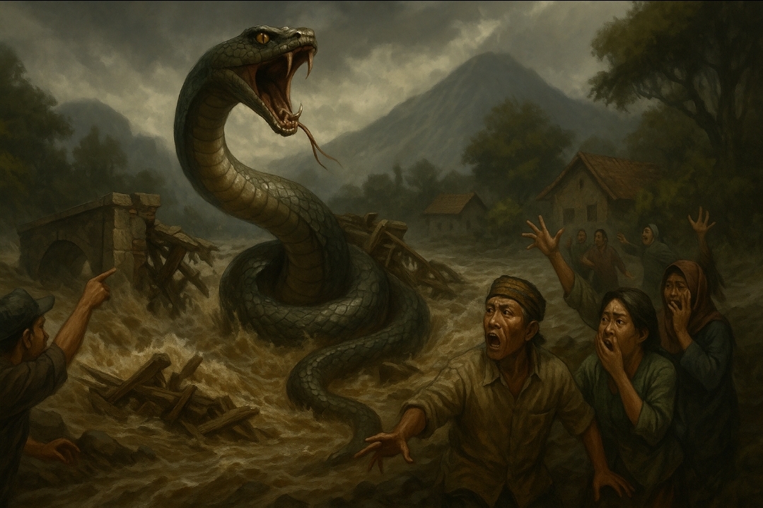 Cerita misteri ular raksasa di Magetan.