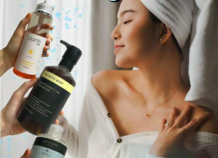 Rekomendasi sabun mandi aman untuk kulit sensitif.