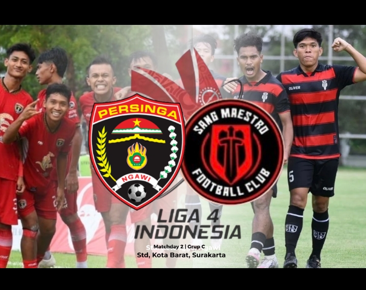 Duel Ulangan Panas Persinga Ngawi vs Sang Maestro FC, Rebut Tiket Hidup-Mati di 16 Besar Liga 4 Nasional