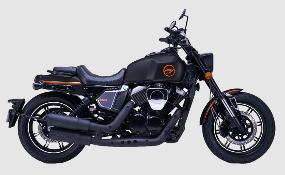V-Twin Keeway V250 FI.