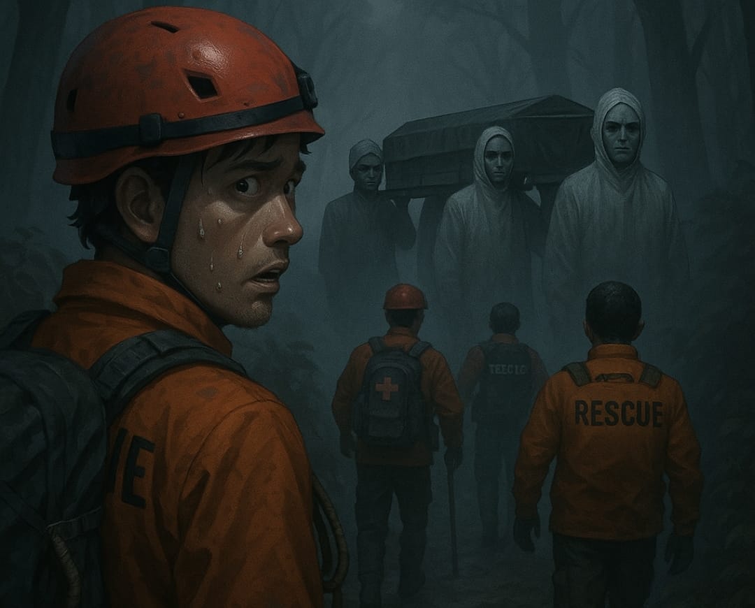 Cerita misteri evakuasi pendaki di Gunung Lawu.