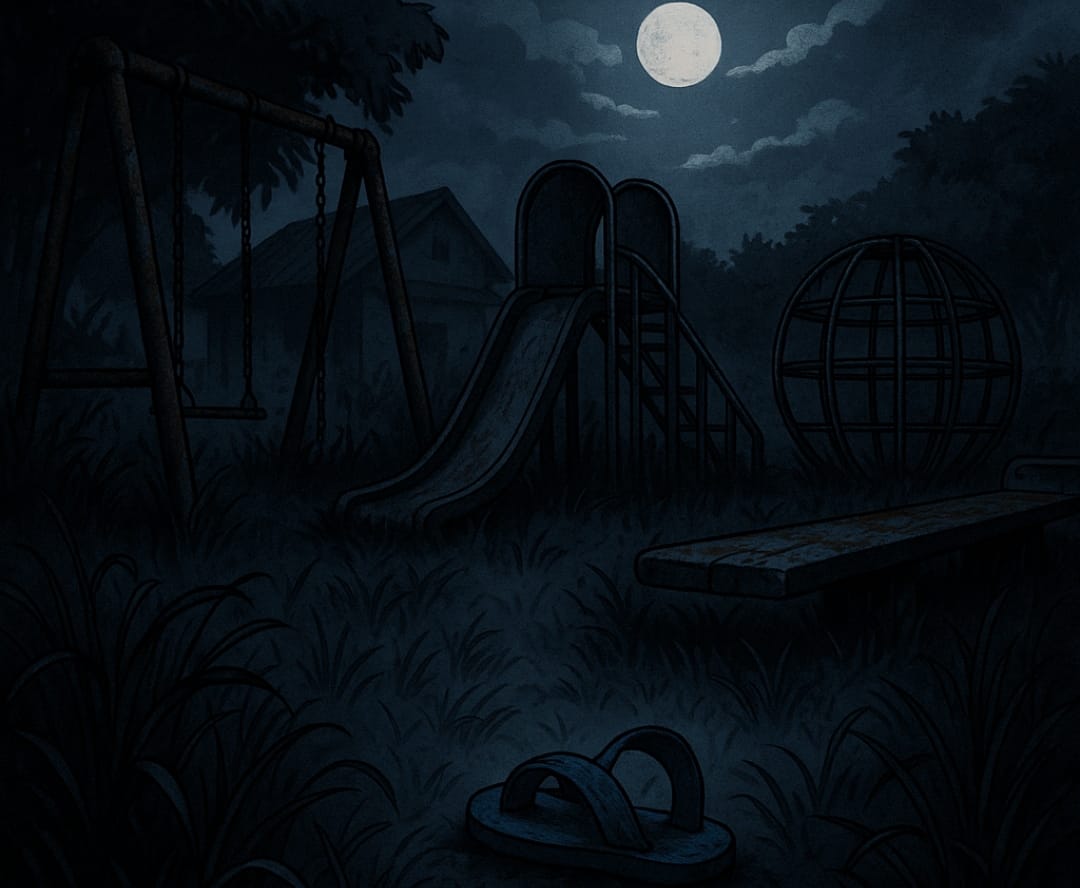 Cerita misteri taman bermain terbengkalai di Desa S, Magetan.