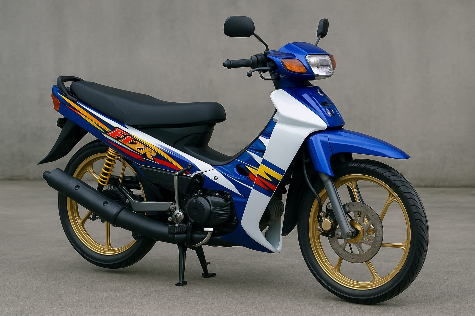 Motor Yamaha F1ZR boros bensin tapi tetap diminati.