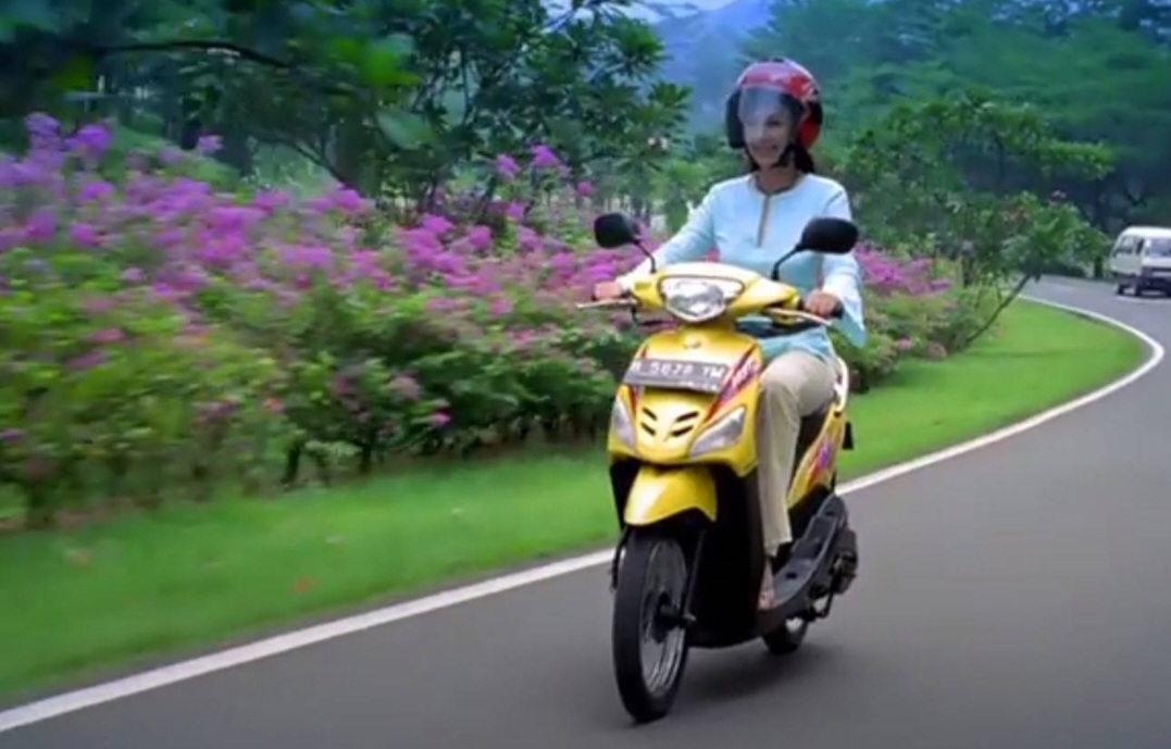 Coba trik mangkok ganda agar motor Mio Sporty tidak loyo.