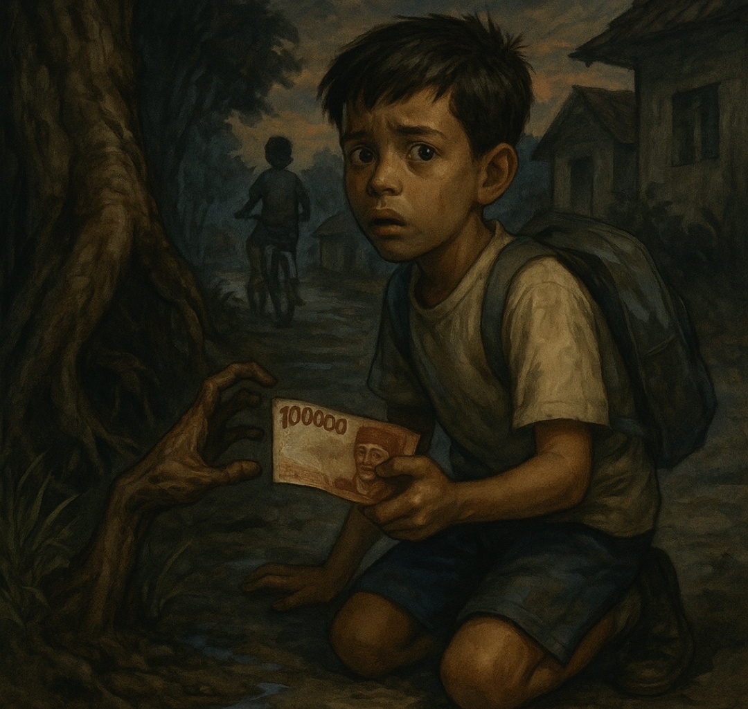 Cerita misteri tumbal pesugihan tempat mancing angker.