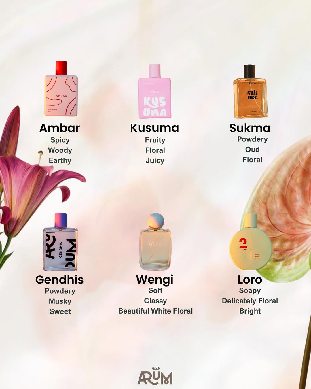 Varian Parfum Lokal dari Iki Arum